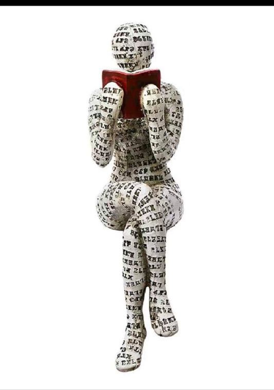 Minding Mine Tabletop Statue