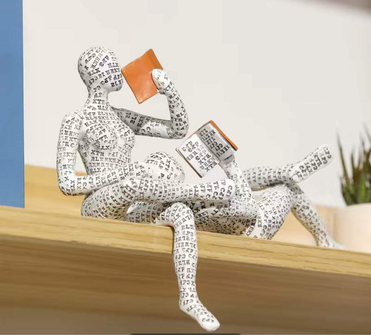 Read With Me Tabletop Statue, 2-piece Set