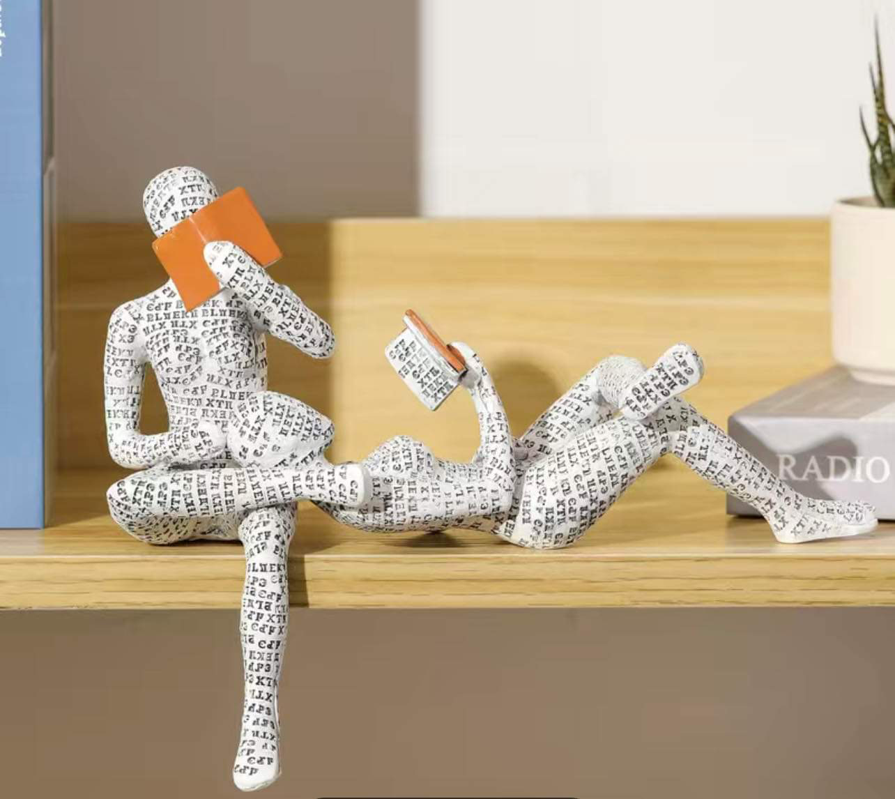 Read With Me Tabletop Statue, 2-piece Set