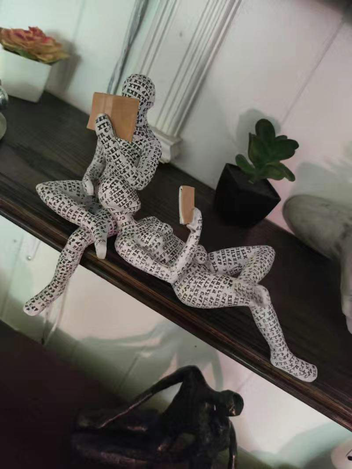 Read With Me Tabletop Statue, 2-piece Set