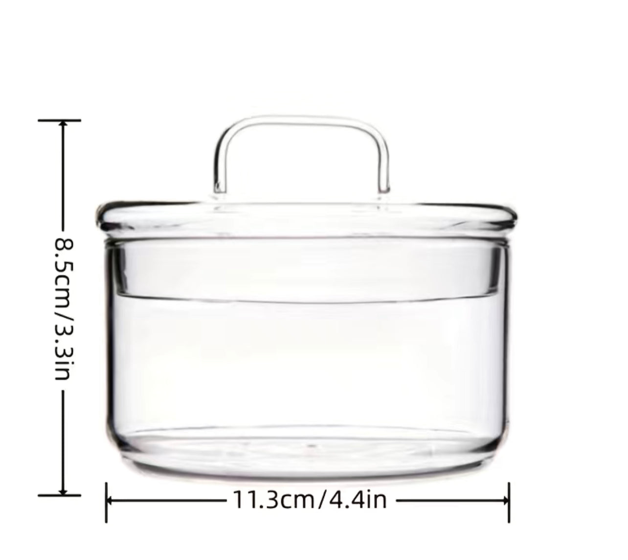 Stackable Glass Bowl Set