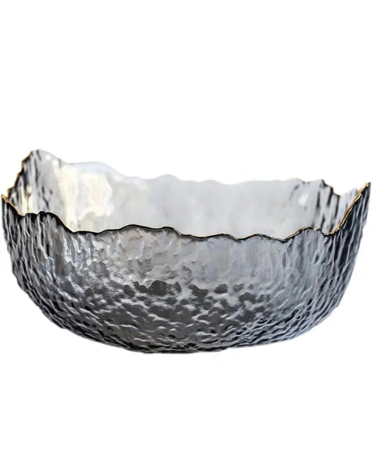 Rough Edges Glass Salad Bowl 4-pack