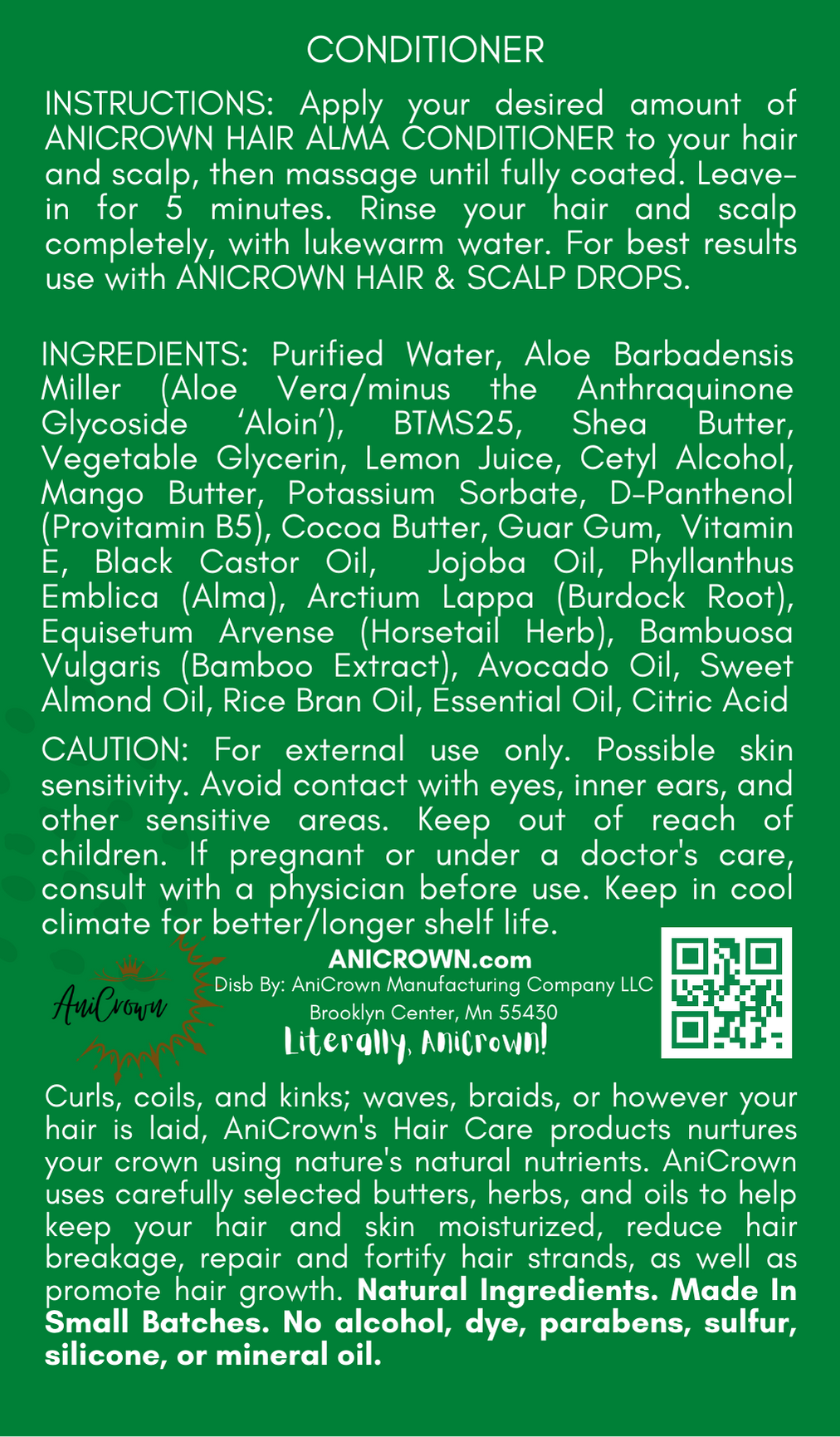 SOFTEN & REJUVENATE Alma Hair Conditioner