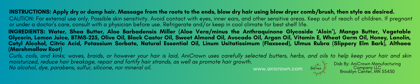 8oz. Moisturizing Hair Pudding