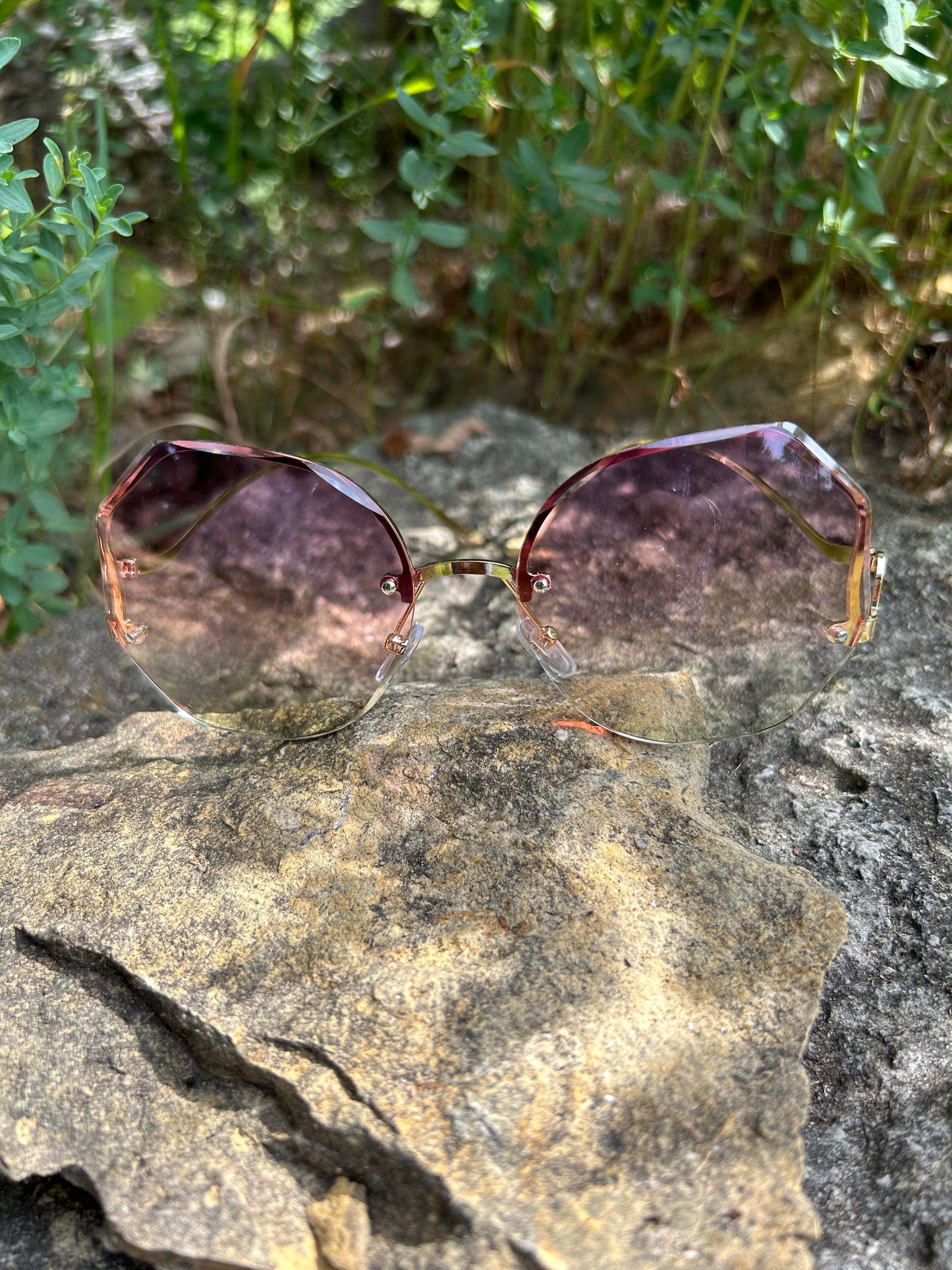 Round Edge Sunglasses