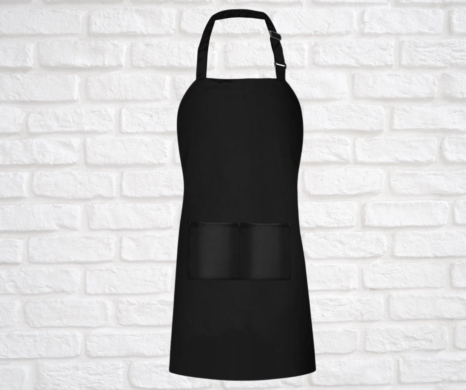 Oversized Bib Apron | 39in | Plus and Tall Friendly | Adjustable Neck Strap | Unisex Bib Apron for Women and Men | 1 Apron