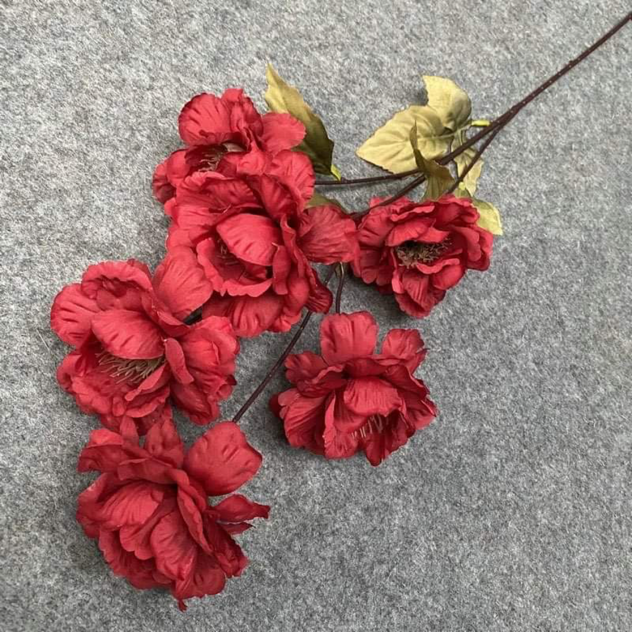 41in. 6-Head Long Stem Peony Flowers