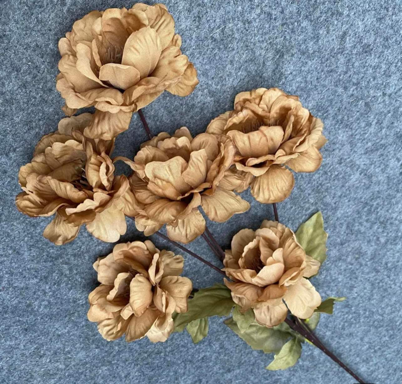 41in. 6-Head Long Stem Peony Flowers