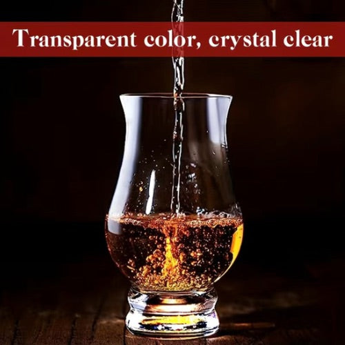 6.8oz Sniff-N-Sip Crystal Bourbon Glass Set