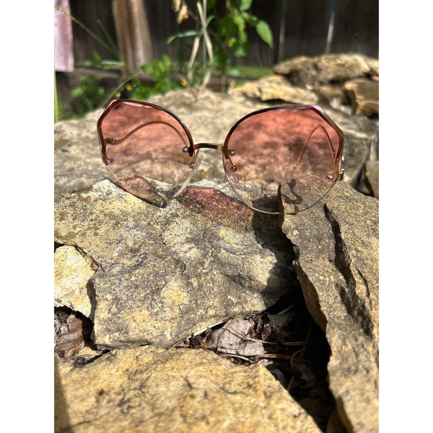 Round Edge Sunglasses