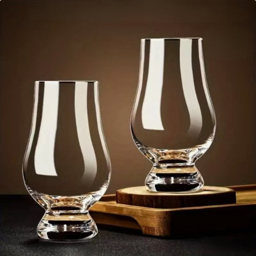 6.8oz Sniff-N-Sip Crystal Bourbon Glass Set