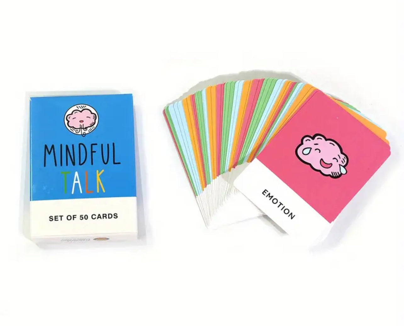 50 Mindful Talk Conversation Starter Cards For Spouse, Partners, Children, and Friends