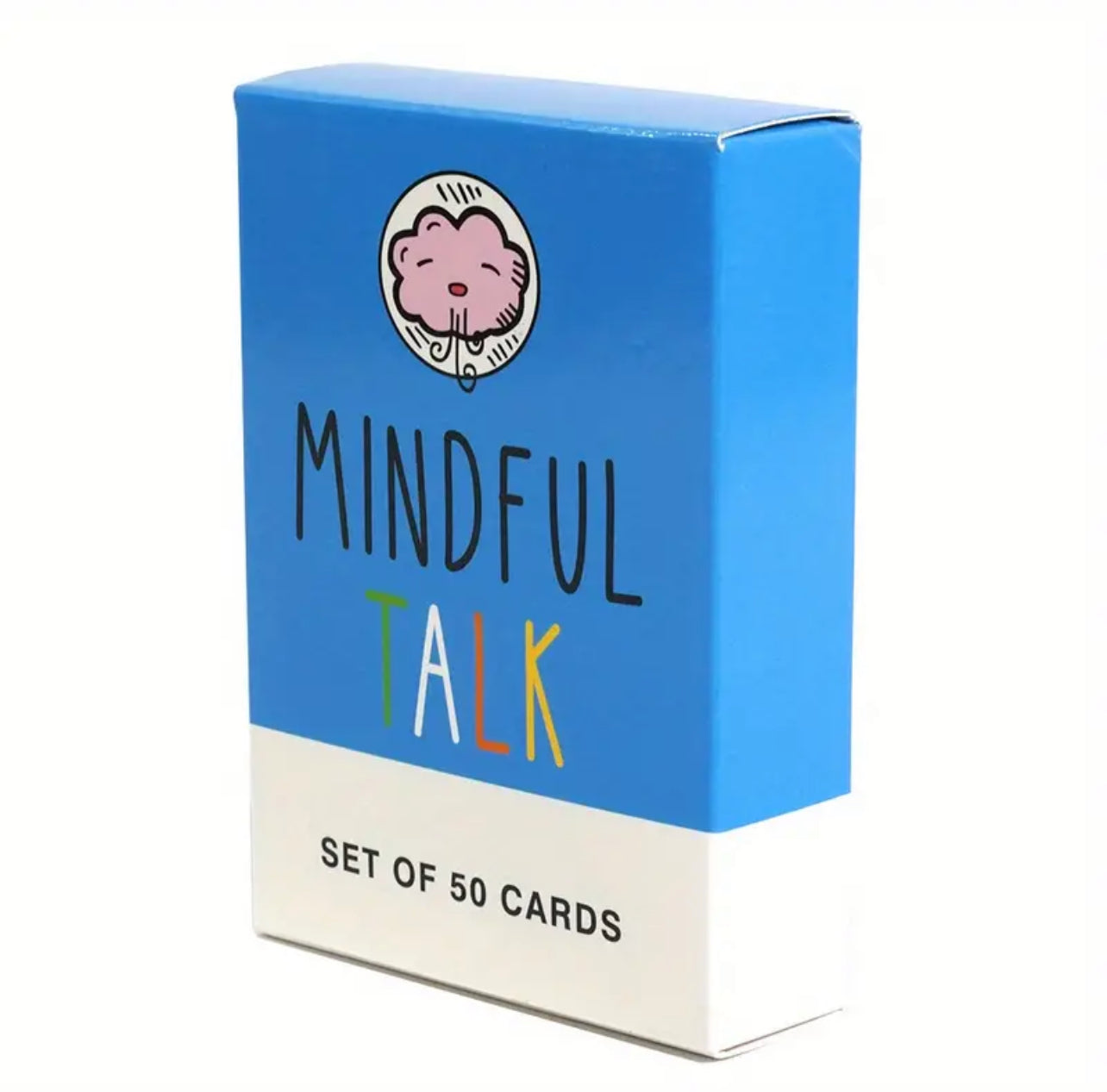 50 Mindful Talk Conversation Starter Cards For Spouse, Partners, Children, and Friends