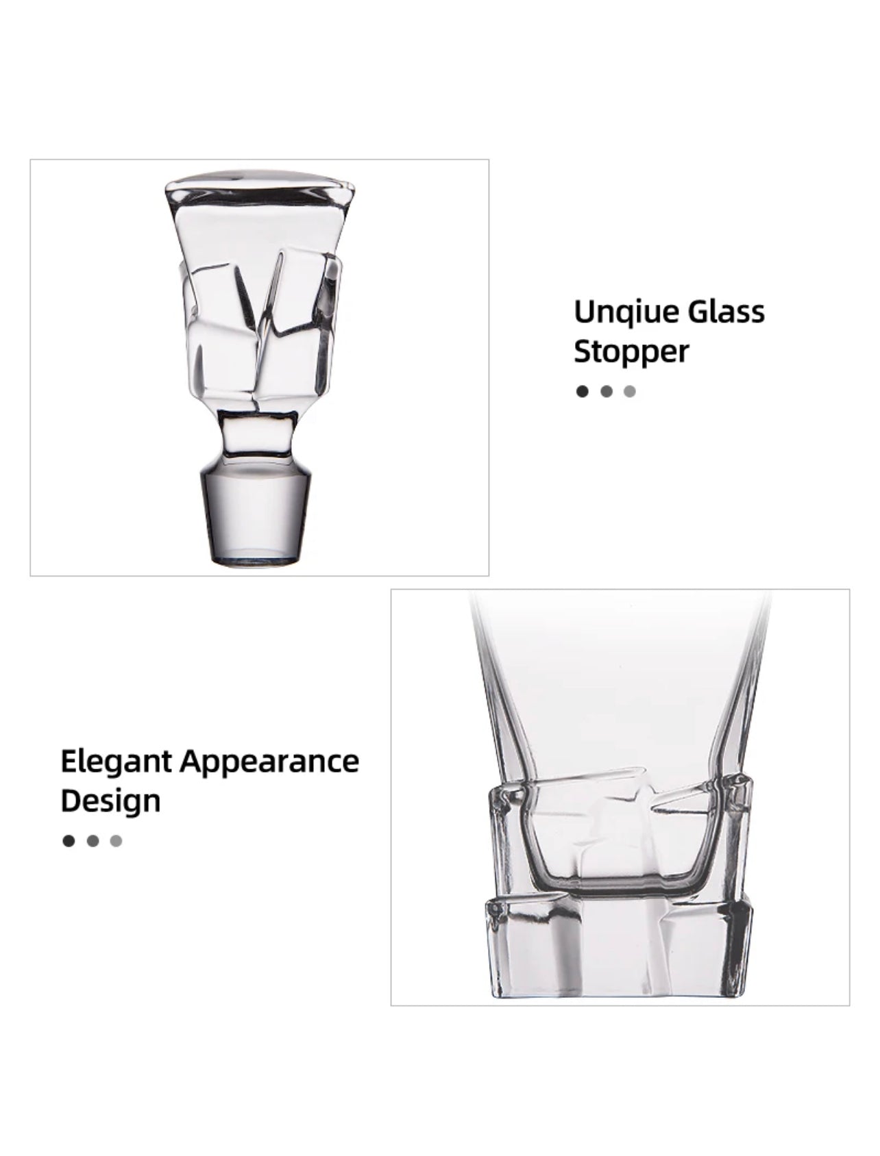 ICEBERG 6-Piece Decanter Set