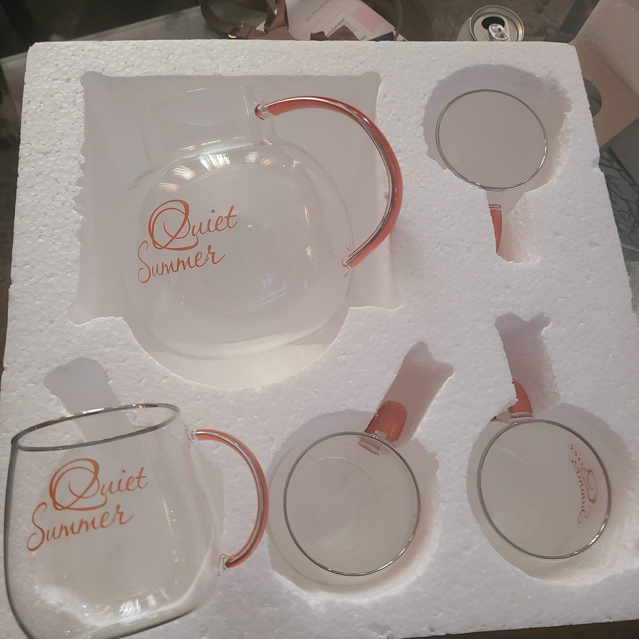 'Quiet Summer' 8-Piece Tea Set